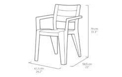 Keter Julie Tuinstoel Cappuccino 7 Keter Julie Tuinstoel Cappuccino -Madison Verkoopwinkel keter julie tuinstoel cappuccino 800x505 62738fe3bc3d6 l