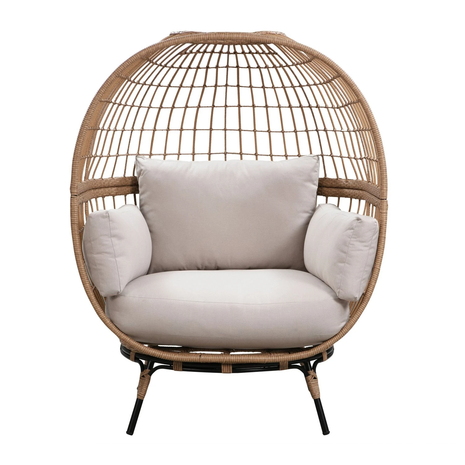 Royal Seasons COCOON Loveseat Ei Natural 4 Royal Seasons COCOON Loveseat Ei Natural - Afbeelding 2