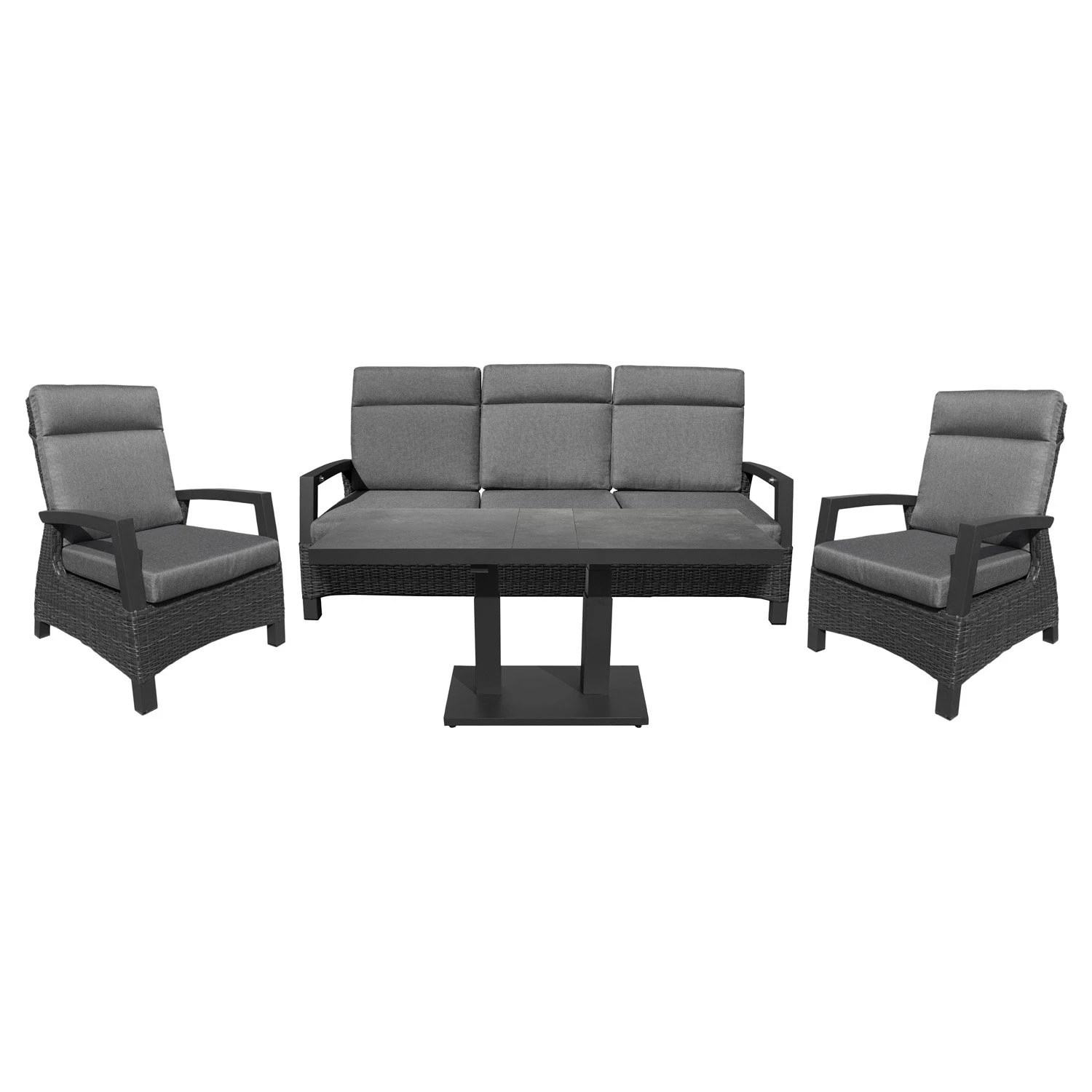 Royal Seasons LISSABON Stoel-bank Tuinset 3 Royal Seasons LISSABON Stoel-bank Tuinset