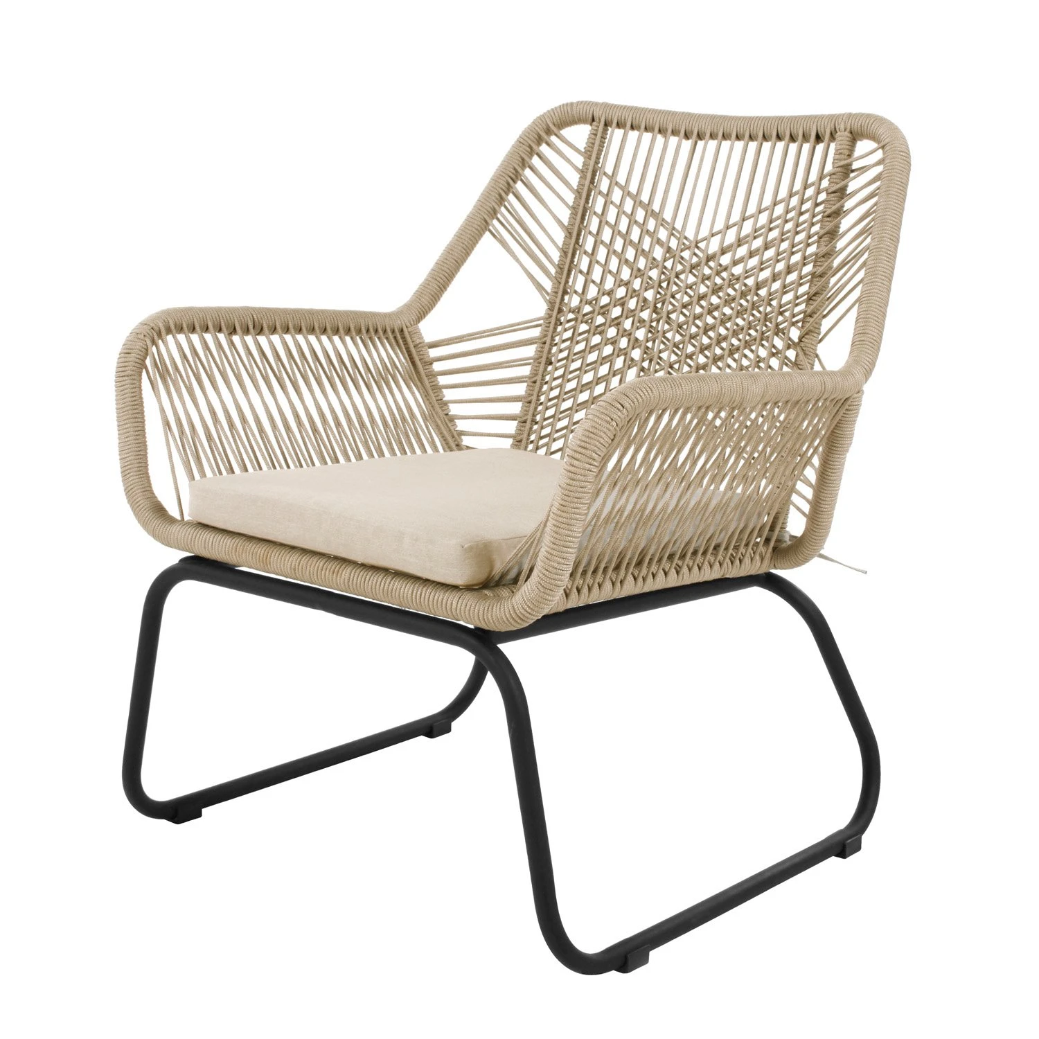 Royal Seasons NAPOLI Lounge Stoel Beige 3 Royal Seasons NAPOLI Lounge Stoel Beige