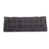 Palletkussen RAFFELED Dark Grey - 120 X 40 X 8 Cm -Madison Verkoopwinkel rugkussen raffeled dark grey 120 x 40 x 8 cm 1000x1000 628225c3079a6 l