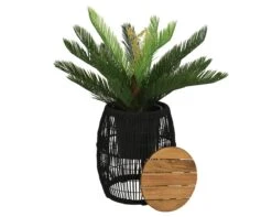 Seville Bijzet Tuintafel Zwart - Ø 40 X H 49 Cm -Madison Verkoopwinkel seville bijzet tuintafel zwart 40 x h 49 cm 1181x944 623469c004b51 l