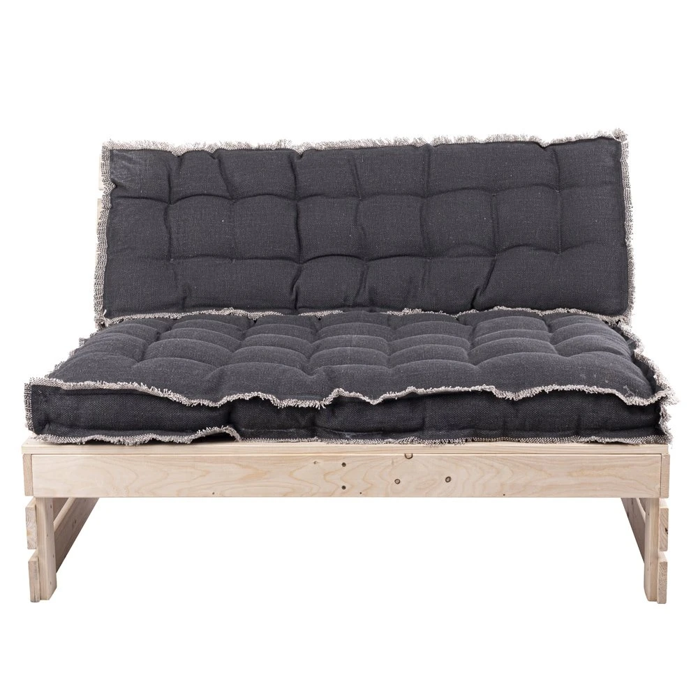 Madison Verkoopwinkel -Madison Verkoopwinkel zitkussen raffeled dark grey 120 x 80 x 8 cm 1000x1000 628225c1bdb3d l
